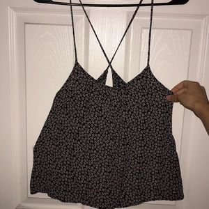 Brandy Melville Floral Tank